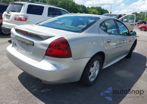2008 Pontiac Grand Prix from USA, damaged, VIN 2G2WP552681119298